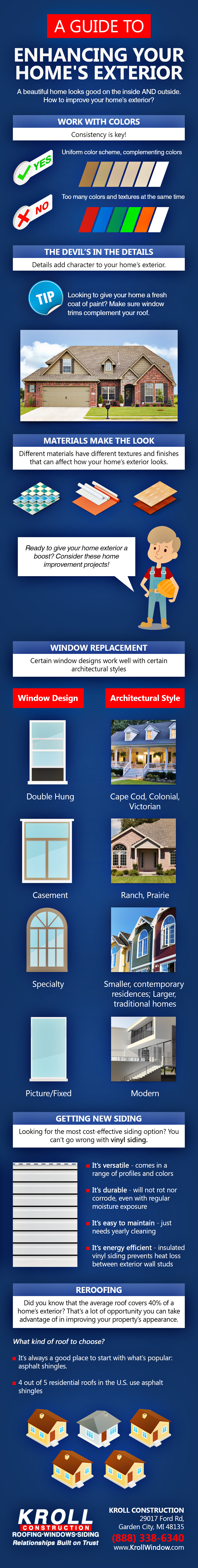 Infographic – A Guide to Enhancing Your Home’s Exterior