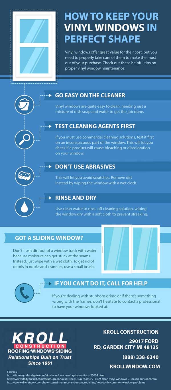 Infographics - How to Keep Your Vinyl Windows in Perfect Condition